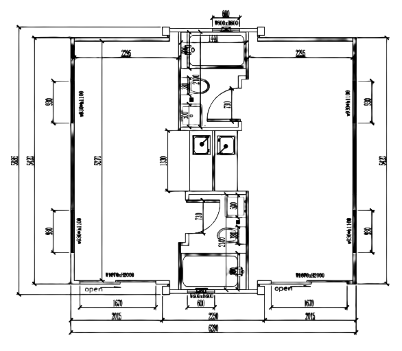 The Twin Luxe floorplan