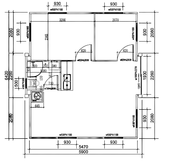 The Classic floorplan